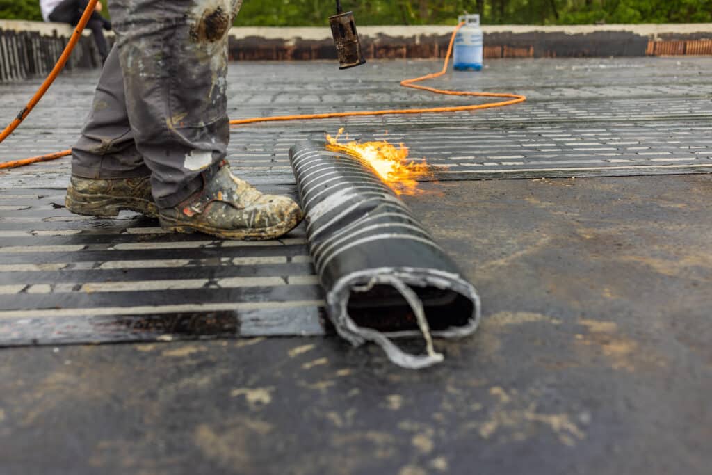 Bituminous membrane waterproofing system details and installatio